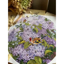 Cross stitch kit "Lilac Garden" SANS-83