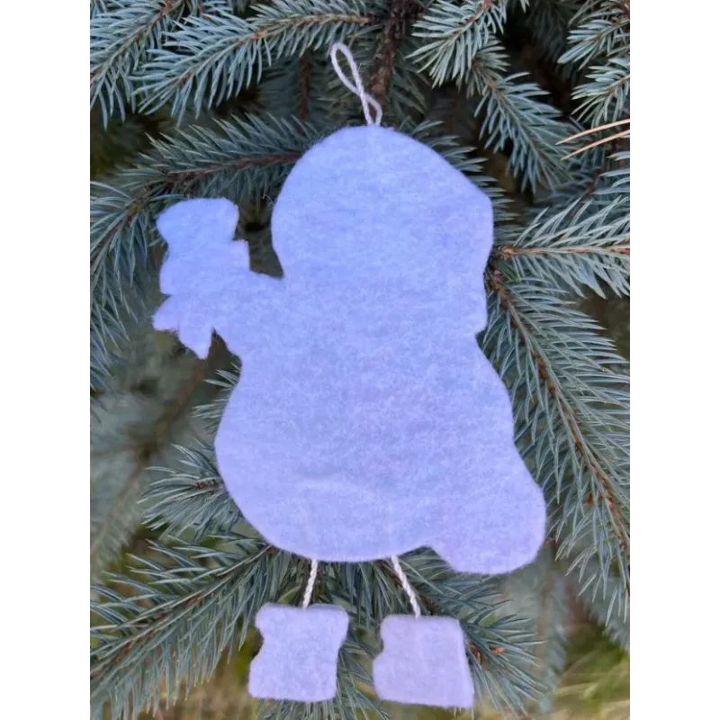 Cross stitch kit "Snowman with a bell" SANS-79