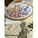 Cross stitch kit "Pink dreams" 17 х 17 cm SANR-60