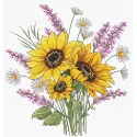 Cross stitch kit "Sunflowers" SANP-76