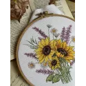 Kreuzstich-Set "Sonnenblumen"