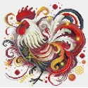 Cross stitch kit "Rooster" SANP-75