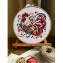 Cross stitch kit "Rooster" 18х17 cm SANP-75