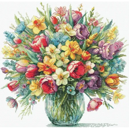 Cross stitch kit "Bright mood" SANYA-04