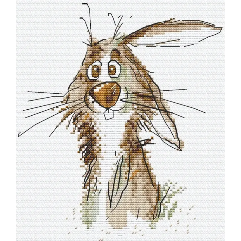 Cross stitch kit "Emotions. Tenderness" 14 х 16 cm SANE-06