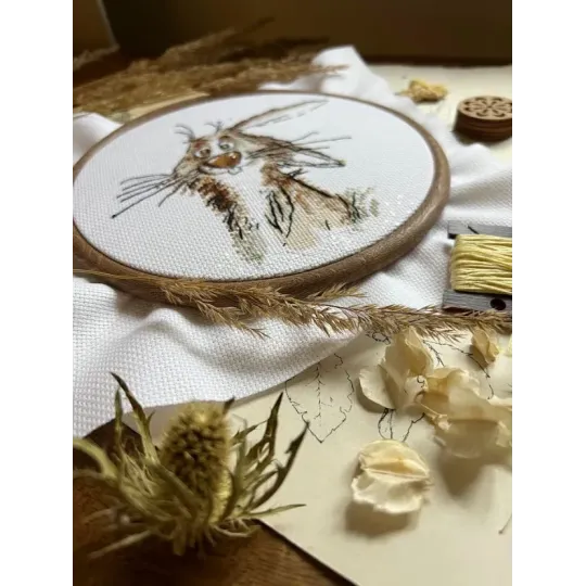 Cross stitch kit "Emotions. Tenderness" 14 х 16 cm SANE-06