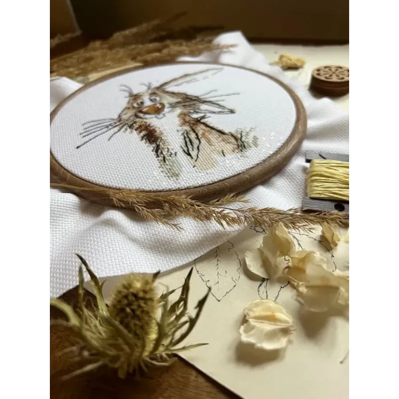 Cross stitch kit "Emotions. Tenderness" 14 х 16 cm SANE-06