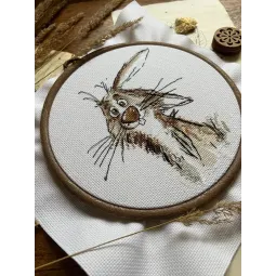 Cross stitch kit "Emotions. Tenderness" 14 х 16 cm SANE-06