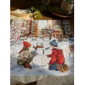 Cross stitch kit "Childhood yard" SAND-47