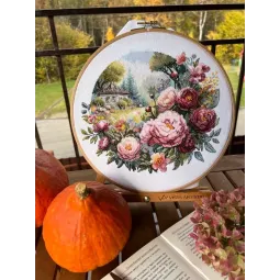 Cross stitch kit "Breath of the morning" 25 х 22 cm SAND-46