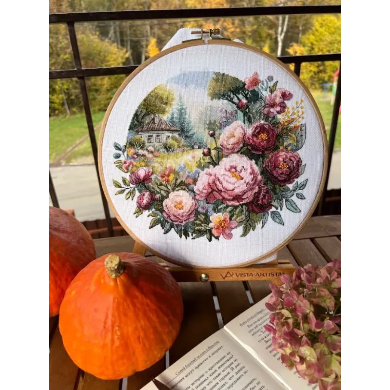 Cross stitch kit "Breath of the morning" SAND-46