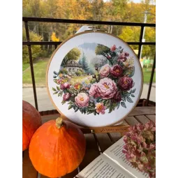 Kreuzstich-Set "Atem des Morgens" 25 х 22 cm SAND-46