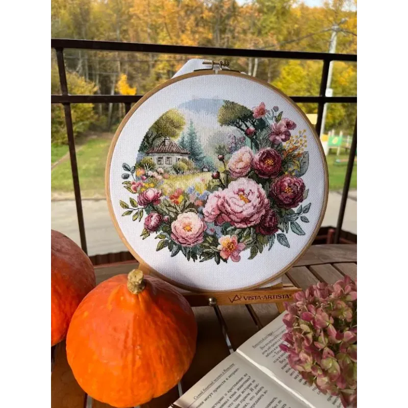 Cross stitch kit "Breath of the morning" 25 х 22 cm SAND-46