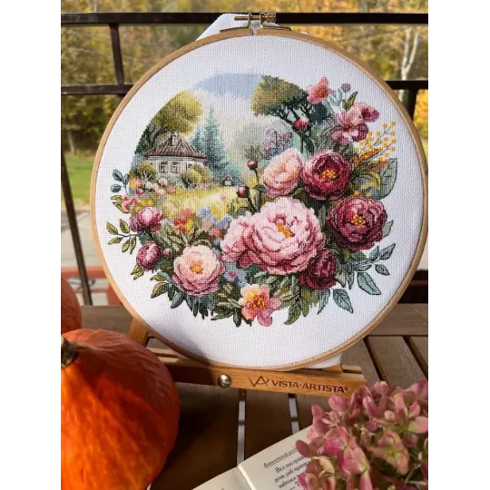 Cross stitch kit "Breath of the morning" SAND-46