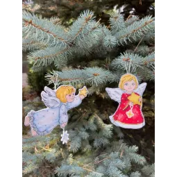 Cross stitch kit "Angels" 25 х 22 cm SANA-11