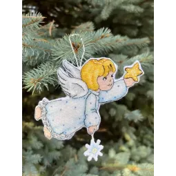 Kreuzstich-Set "Engel" 25 x 22 cm SANA-11