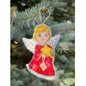 Kryželių siuvinėjimo rinkinys "Angelai" 25 x 22 cm SANA-11