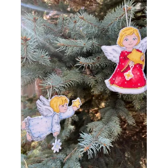 Cross stitch kit "Angels" 25 х 22 cm SANA-11