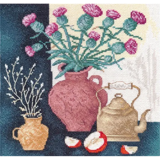 Cross stitch kit "Autumn Motifs -2" 20×20 cm S1705