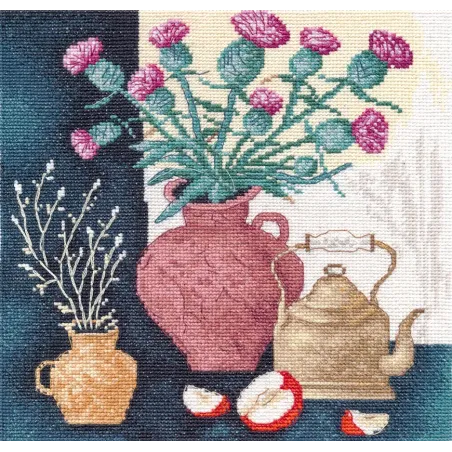 Cross stitch kit "Autumn Motifs -2" 20×20 cm S1705