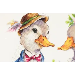 Cross stitch kit "Sweet Couple" 22x22,5 cm S/VK086