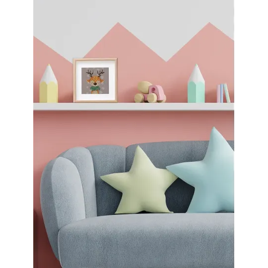 Kreuzstich-Set KLART "Hirsch im Schal" 11.5 x 11.5 cm KL8-562