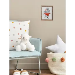 Kreuzstich-Set KLART "Maus auf der Eisbahn" 11 x 14 cm KL8-558