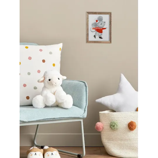 Kreuzstich-Set KLART "Maus auf der Eisbahn" 11 x 14 cm KL8-558