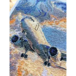 Наборы для вышивки крестом "Над небом" 17x23 см AAH-308