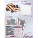 Cross-stitch kits "Above the sky" 17x23 cm AAH-308