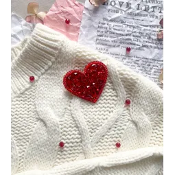 Декорация "Маленькое сердце" 5.3x4.7 cm AAD-245