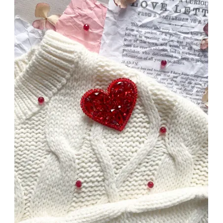 Decoration "Little heart" 5.3x4.7 cm AAD-245