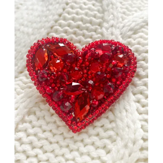 Decoration "Little heart" 5.3x4.7 cm AAD-245