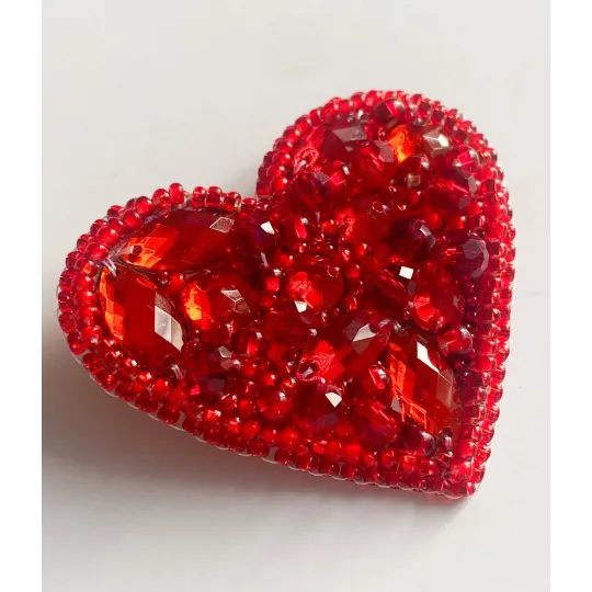 Decoration "Little heart" 5.3x4.7 cm AAD-245