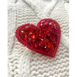 Decoration "Little heart" 5.3x4.7 cm AAD-245