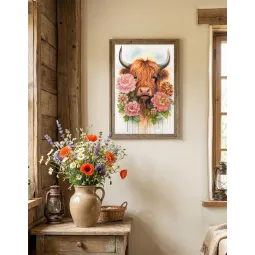 Hauptperlenstick-Set "Highland Belle" 26x39 cm AAB-965