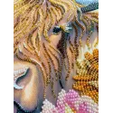 Main Bead Embroidery Kit "Highland Belle" 26x39 cm AAB-965