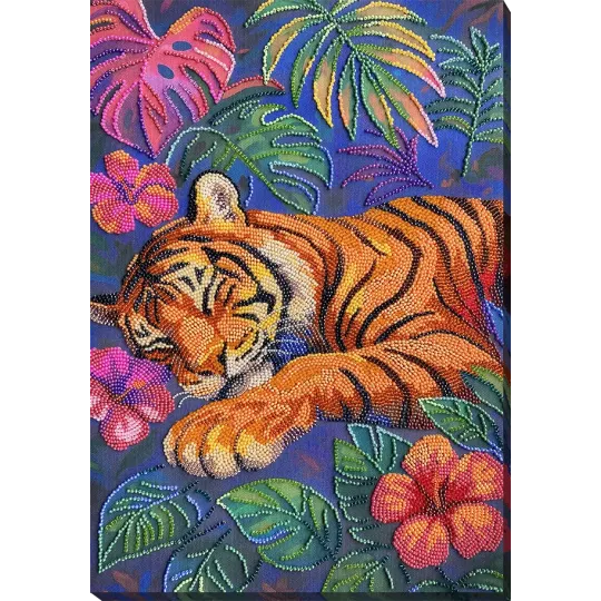 Pagrindinis karoliukų siuvinėjimo rinkinys "Sweet dream" 26x39 cm AAB-964