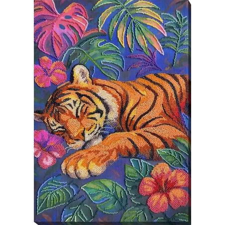 Pagrindinis karoliukų siuvinėjimo rinkinys "Sweet dream" 26x39 cm AAB-964