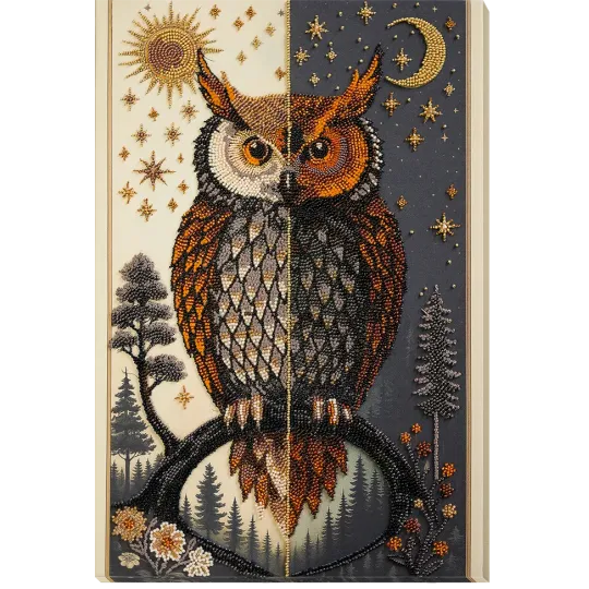 Main Bead Embroidery Kit "The master of reincarnations" 26x40 cm (Deco Scenes) AAB-960