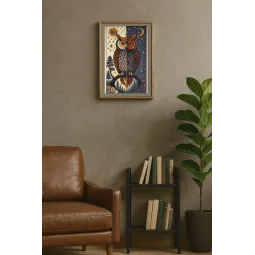 Hauptperlenstickerei-Set "Der Meister der Reinkarnationen" 26x40 cm (Deco Szenen) AAB-960