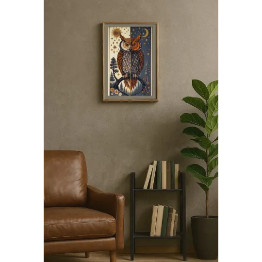 Hauptperlenstickerei-Set "Der Meister der Reinkarnationen" 26x40 cm (Deco Szenen) AAB-960