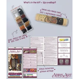 Основной набор для вышивания бисером "Мастер перевоплощений" 26x40 см (Деко Сцены) AAB-960