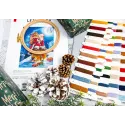 Kit de point de croix "Santa’s Secret Stop" 29x40 cm SLETIL9964