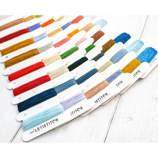 Cross stitch kit "Santa’s Secret Stop" 29x40 cm SLETIL9964