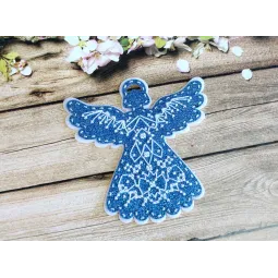 Kryželių siuvinėjimo rinkinys "Svorio neturintis angelas" 11x11 cm ST-1000