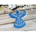 Cross stitch kit "Weightless Angel" 11x11 cm ST-1000