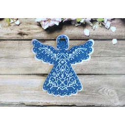 Kryželių siuvinėjimo rinkinys "Svorio neturintis angelas" 11x11 cm ST-1000