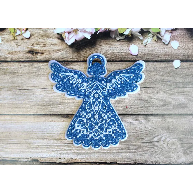 Cross stitch kit "Weightless Angel" 11x11 cm ST-1000