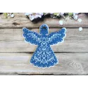 Cross stitch kit "Weightless Angel" 11x11 cm ST-1000